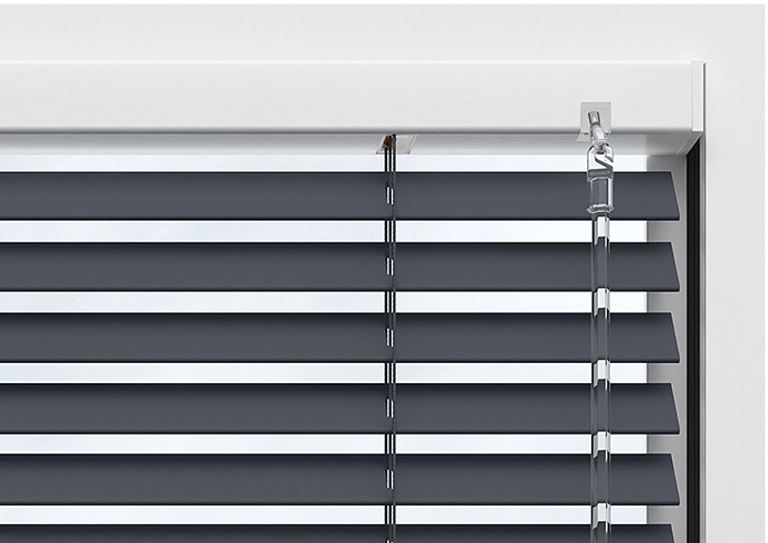 Cotswold, Pebble Grey - Stick Fit Wooden Venetian Blind - Image 7